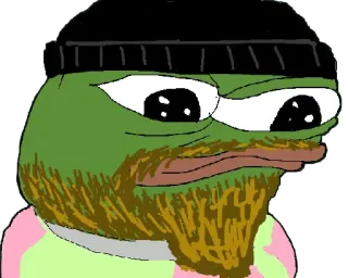 🧔 92d7c73d Pepe ペペ, ミーム, カエル telegram sticker