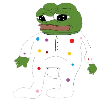 ☹ ef39748c Pepe the Frog ペペ, カエル, ミーム, ネット, 悲しい, アニメ, キャラクター telegram sticker