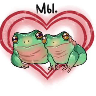 Фрогус by(@yanesplu_1) whatsapp stickers