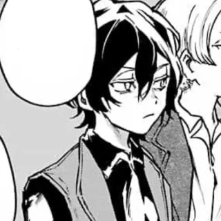 ⛓ 2e2a658b 애니메이션, 만화, 캐릭터, 미술, 일러스트, 흑백 telegram sticker