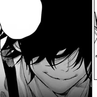 🕸 7d1d4110 만화, 애니메이션, 만화, 캐릭터, 흑백, 그림 telegram sticker