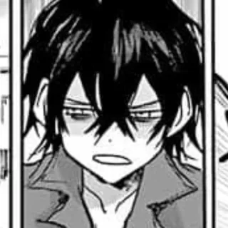 ⛓ c2a4b315 애니메이션, 만화, 표정, 지루한, 피곤한, 캐릭터, 얼굴 telegram sticker