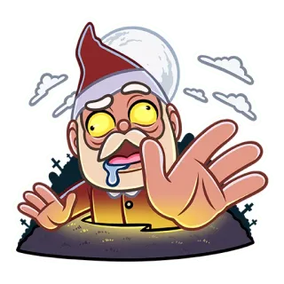 Гном Мороз (@TgSticker) telegram stickers