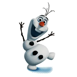 ☃️ 3b4868d7 Olaf Frozen โอลาฟ, ตุ๊กตาหิมะ, ดิสนีย์, โฟรเซ่น, การ์ตูน, ตัวละคร telegram sticker