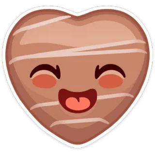 ❤️ 65e4bce4 hart, emoji, lief, liefde, blij telegram sticker