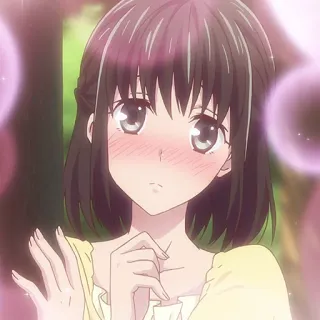 🐗 0b3ead67 Anime, Gadis, Malu, Lucu, Kartun telegram sticker