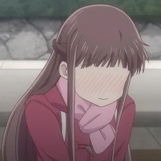 🎀 3ea908f6 Anime, Gadis, Lucu, Blush, Kawaii, Animasi telegram sticker