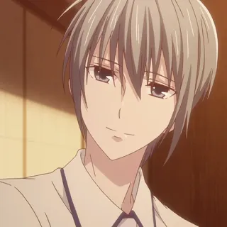 🐭 9c74ec25 Kyo Sohma Fruits Basket Anime, Kyo Sohma, Fruits Basket, Manga, Karakter, Animasi telegram sticker