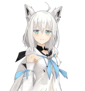 Fubuki Shirakami Pack telegram stickers