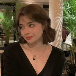 🧊 3b1fd0fa 女人, 肖像, 棕发, 人物, 女性 telegram sticker