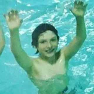 π 4e2b88f4 swimming, pool, water, child, boy telegram sticker