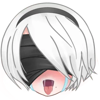 fAnime @IMG2D whatsapp stickers