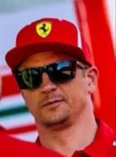 🥳 813bccf8 Kimi Räikkönen kimi, räikkönen, formule 1, racen, ferrari telegram sticker