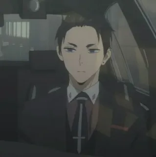 💸 2bdc67ff Anime, Uomo, Personaggio, Completo, Cravatta telegram sticker