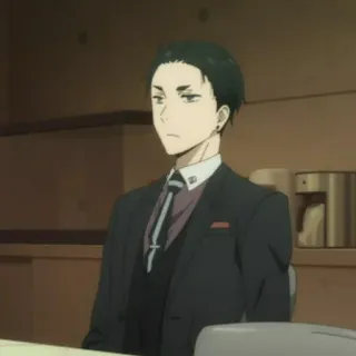 💸 d9b07db1 Loid Forger Spy × Family Anime, Spy x Family, Personaggio, Loid Forger, Vestito telegram sticker