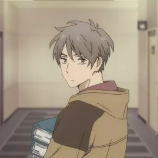 💸 e0bd0485 Anime, Cartone animato, Uomo, Persona, Libri telegram sticker