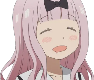 😚 14377bc7 Chika Fujiwara Kaguya-sama: Love Is War Anime, Słodkie, Chika, Kaguya-sama, Love is War telegram sticker