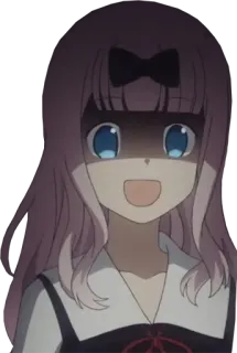 Fujiwara Chika whatsapp stickers