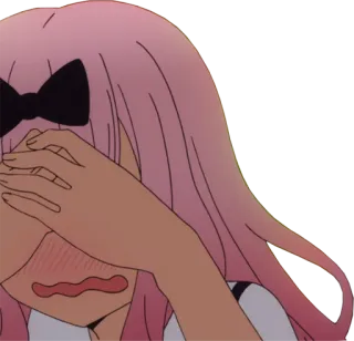 😖 87c366c8 Chika Fujiwara Kaguya-sama: Love Is War Anime, Chika, Kaguya-sama, Kreskówka, Dziewczyna telegram sticker