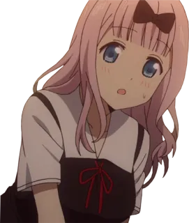 😯 d05c1785 Chika Fujiwara Kaguya-sama: Love Is War Anime, Kawaii, Słodkie, Chika, Fujiwara, Kaguya-sama, Kaguya-sama: Love is War telegram sticker