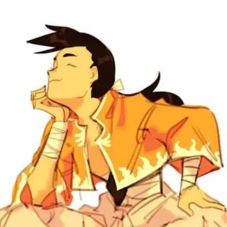 😊 13c2dd5e 卡通, 肖像, 动漫, 角色 telegram sticker