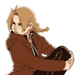 😛 bd22a612 Edward Elric Fullmetal Alchemist 动漫, 漫画, 爱德华·艾尔利克, 钢之炼金术师, 角色, 虚构 telegram sticker