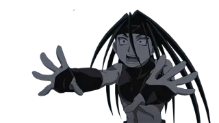 😏 9becc9bd Envy Fullmetal Alchemist Anime, Neid, Fullmetal Alchemist, Bösewicht, Charakter, Homunkulus telegram sticker