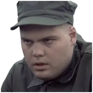 😠 b143c9a8 Private Pyle Full Metal Jacket фильм, война, военный, солдат, Full Metal Jacket, персонаж, Стэнли Кубрик, Вьетнам whatsapp sticker