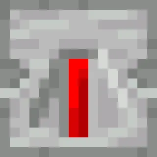 🗿 16c32ad6 Minecraft minecraft, redstone, bloc, bloc redstone telegram sticker