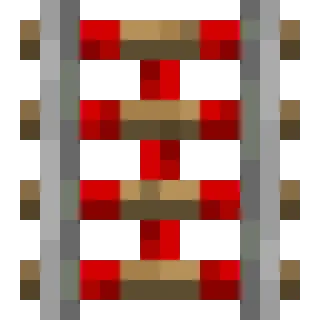 🛤 b74e25ff minecraft, rail, rails, voie ferrée, wagonnet, redstone, énergie telegram sticker