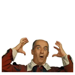 😮 728414f3 mężczyzna, zszokowany, zaskoczony, twarz, wyraz, emocje, portret telegram sticker