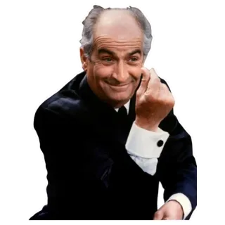 👆 babdc707 gestur ofensif, pria, setelan jas, menunjuk telegram sticker