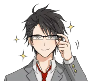 Fun life of Boy Student 1 & 2 telegram stickers