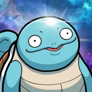 😂 4b97659d Squirtle Pokemon мультфильм, Покемон, Сквиртл, персонаж, видеоигра, аниме telegram sticker