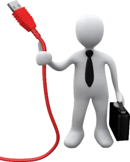 🌐 ac8cb3f4 orang lidi, usb, bisnis, komputer, teknologi telegram sticker