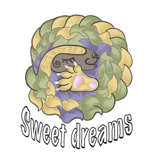 😴 43276fcc Sweet dreams schlaf, träume, katze, tier, süß, niedlich, kawaii whatsapp sticker