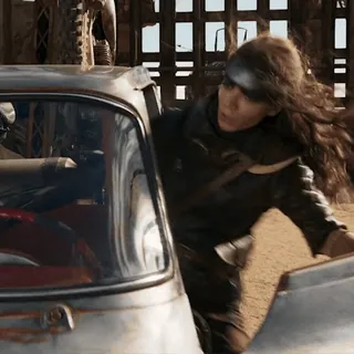 😐 2927f529 Furiosa Mad Max Furiosa, Mad Max, auto, azione, deserto, terra desolata, film, veicolo telegram sticker