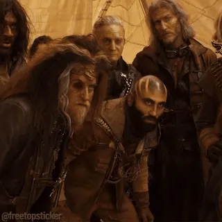 🧸 5c7a3b67 post-apocalittico, terra desolata, distopico, personaggi, gruppo telegram sticker