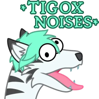 🐯 617a2243 TIGOX
NOISES perro, dibujo animado, gracioso, meme, animal whatsapp sticker