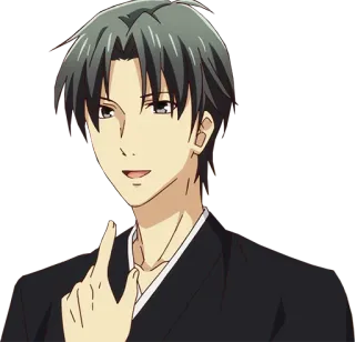 🙃 bb8ca392 Anime, Masculino, Personaje, Retrato whatsapp sticker