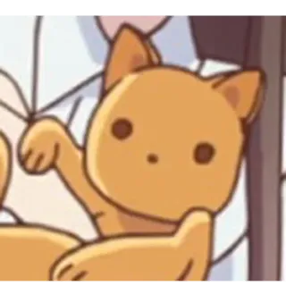 😶 ed6429ef gato, animal, lindo, dibujos animados, gatito whatsapp sticker