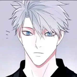 🕸 53f13136 アニメ, マンガ, 男, ポートレート, イラスト, キャラクター telegram sticker