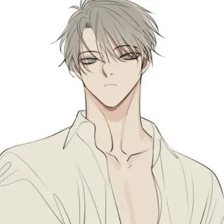 🕸 b0c4d2a0 アニメ, キャラクター, 男, アート, ポートレート telegram sticker