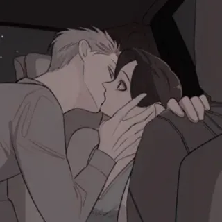 🍶 8522f021 키스, lgbtq, 사랑, 로맨스, 커플 telegram sticker