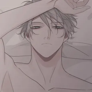 🍶 e7fb95fb 애니메이션, 만화, 미술, 일러스트, 남자, 캐릭터 telegram sticker