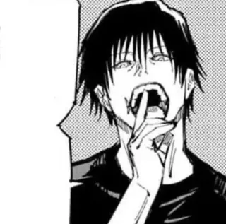 🗞 23f9c648 Toji Fushiguro Jujutsu Kaisen 动漫, 漫画, 伏黑甚尔, 咒术回战, 角色, 动漫角色 telegram sticker