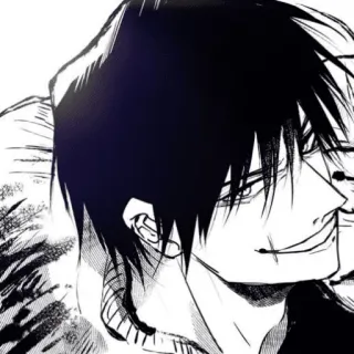 🗞 b588f20e 动漫, 漫画, 坏笑, 角色, 绘画, 肖像 telegram sticker