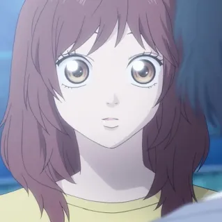 🥡 c9b72826 anime, portret, dziewczyna, kreskówka, kobieta, postać telegram sticker