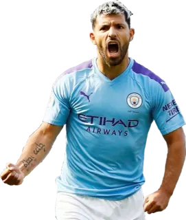 🇦🇷 03ba5b96 Sergio Agüero sepak bola, pemain, pesepak bola, Manchester City, Liga Primer, Argentina, Aguero telegram sticker