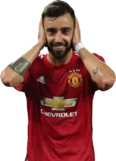🇵🇹 31281b1b Bruno Fernandes sepak bola, football, manchester united, pemain, olahraga telegram sticker